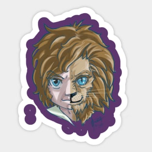 Liber Lion Sticker